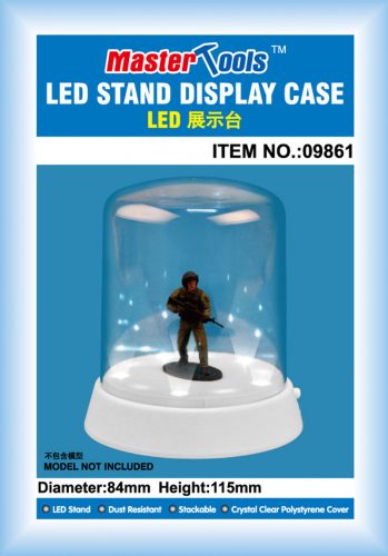Trumpeter Master Tools - Display Case - Led Stand (Φ84 x 115 mm)