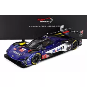   TrueScale - CADILLAC V-SERIES R 5.5L V8 TEAM CADILLAC WTR N 101 24h LE MANS 2025 FILIPE ALBUQUERQUE - JORDAN TAYLOR - RICKY TAYLOR BLUE WHITE
