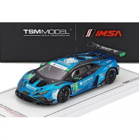   TrueScale - LAMBORGHINI HURACAN GT3 EVO2 5.2L V10 TEAM FORTE RACING N 78 24h DAYTONA 2025 MISHA GOIKBERG - MARIO FAMBACHER - FRANK PERERA - PARKER KLIGERMAN BLUE BLACK