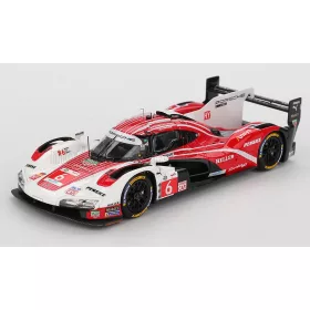   TrueScale - PORSCHE 963 9RD 4.6L TURBO V8 TEAM PORSCHE PENSKE MOTORSPORT N 6 4th 24h LE MANS (POLE POSITION) 2024 KEVIN ESTRE - ANDRE LOTTERER - LAURENS VANTHOOR RED WHITE BLACK