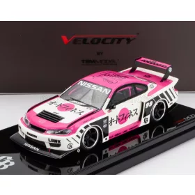   TrueScale - NISSAN SILVIA (S15) LB SUPER SILHOUETTE N 99 AUTO FINESSSE SEMA 2023 WHITE BLACK PINK