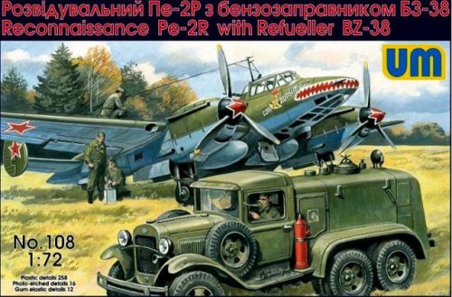 Unimodels - Pe-2R reconn. aircraft w. ref. BZ-38