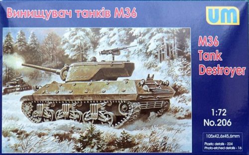 Unimodels - M36 tank destroyer