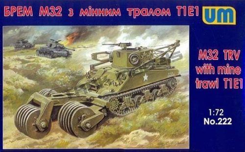 Unimodels - M32 tank recovery vehicle with mine traw