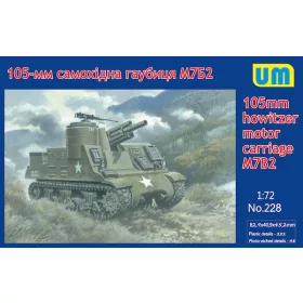Unimodels - M7B2 105mm Howitzer Motor Carriage