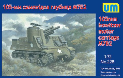 Unimodels - M7B2 105mm Howitzer Motor Carriage