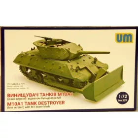 Unimodels - M10A1 tank destroyer (late)with M1 dozer blade