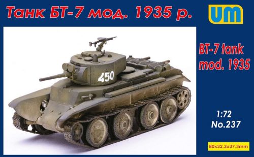 Unimodell - BT-7 tank mod.1935