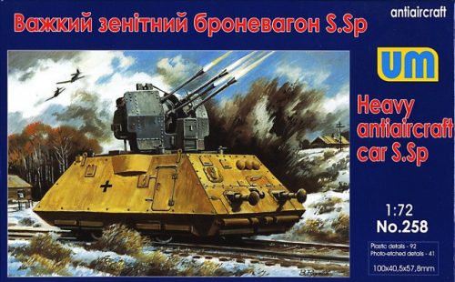 Unimodels - Heavy antiaircraft car S.Sp