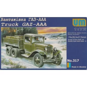 Unimodels - Truck GAZ-AAA harcjármű makett