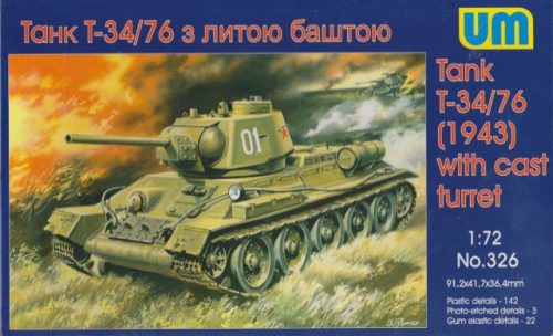 Unimodels - T-34/76 (1943)