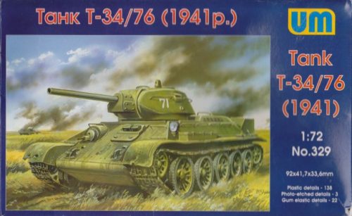 Unimodels - Tank T-34/76 (1941)