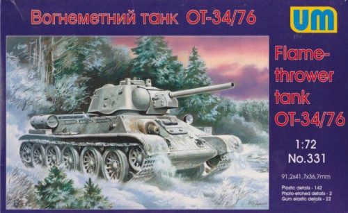 Unimodels - OT-34/76 Flamethrower Tank