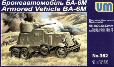 Unimodels - BA-6M Armored Vehicle