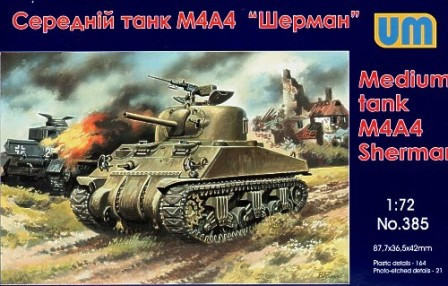 Unimodels - M4A4 Sherman medium Tank