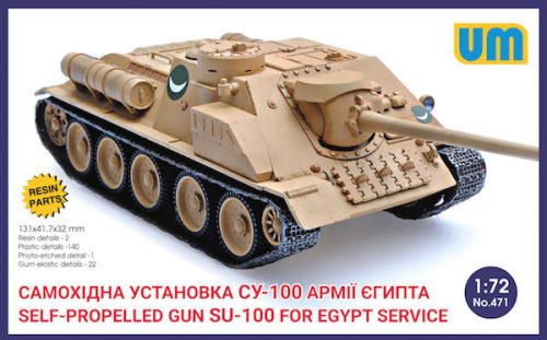 Unimodels - SU-100 Self-propelled gun f.Egypt servic