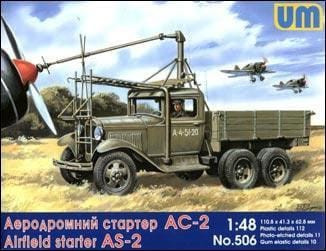 Unimodels - Airfield starter AS-2 on GAZ-AAA