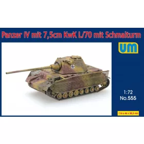 Unimodell - Panzer IV mit 7.5cm KwK L/70 mit Schmalturm