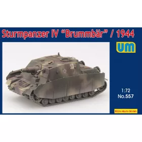 Unimodell - Sturmpanzer IV Brummbar  1944 tank makett