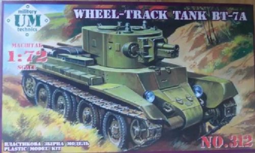 Unimodels - Wheel-Track tank BT-7A
