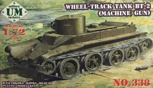 Unimodels - Wheel-Track Tank BT-2 with machine-Gun