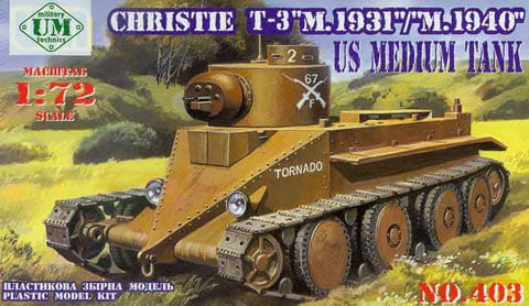 Unimodels - Christie T-3 M.1931/M.1940