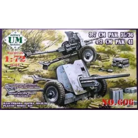   Unimodels - German Antitank guns 3.7cm PAK 35/36 and 4.2cm PAK 41