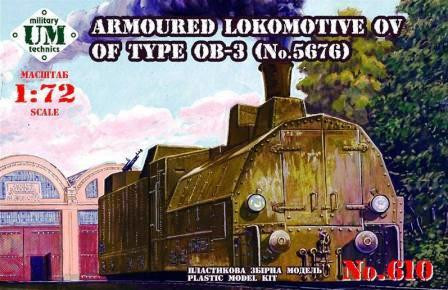 Unimodels - Armored locomotive OV of type OB-3