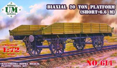 Unimodels - Biaxial 20 ton plattform