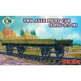 Unimodels - Two axle pilot car(9.2 meter long) vonat makett