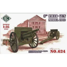 Unimodels - 3inch field gun  model 1902