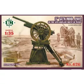 Unimodels - 3 inch gun model 1902/ Limited edition