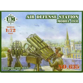   Unimodels - Soviet air defense station  model 1931 harcjármű makett