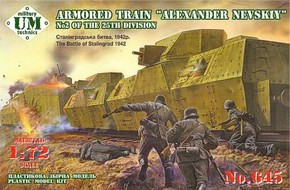 Unimodels - Armored train "Alexander Nevskiy"No2 25t