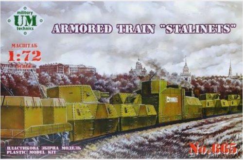 Unimodels - Armored train "Stalinets"