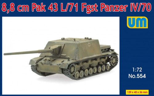 Unimodell - Panzer IV/70 8,8cm Pak43L/71 Fgst
