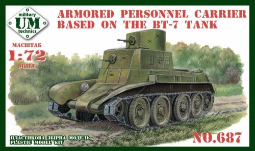 Unimodels - Armored personnel carrier based in the BT-7 tank
