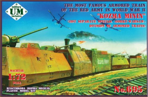 Unimodels - Kozma Minin (31st separate special Gorky-Warsaw division of armored train)