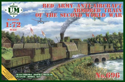 Unimodell - Red army anty-aircraft armored train of the second WWII