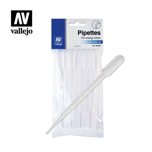 Vallejo - Pipettes Medium Size 8x3ml.