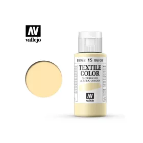 Vallejo - Vallejo Textile Color 40015 Beige (60ml)
