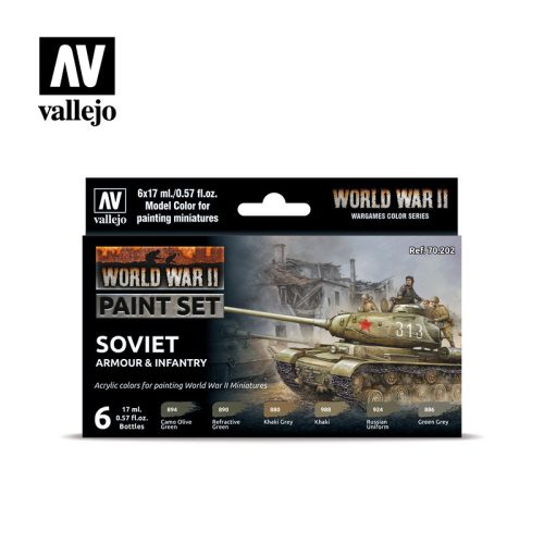Vallejo - Model Color - Soviet WWII Paint set