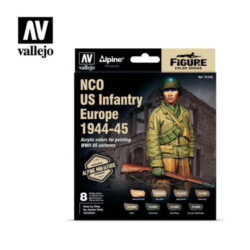 Vallejo - Model Color - Alpine NCO US Infantry Europe 1944-45 (8)