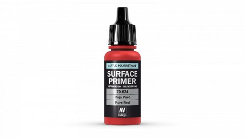 Vallejo - Surface Primer - Pure Red 17 ml.
