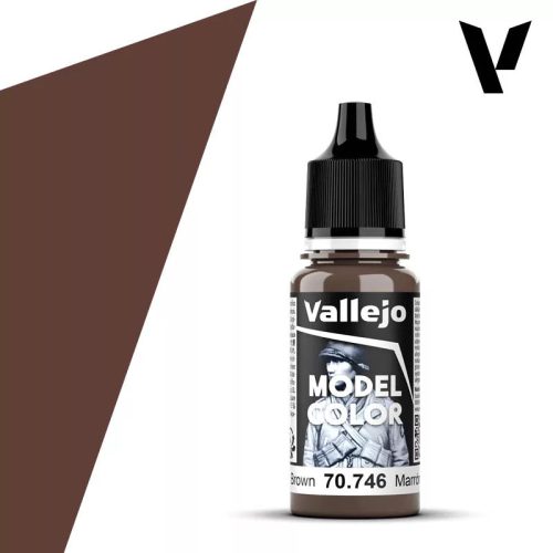 Vallejo - Model Color - Chestnut Brown 18 ml