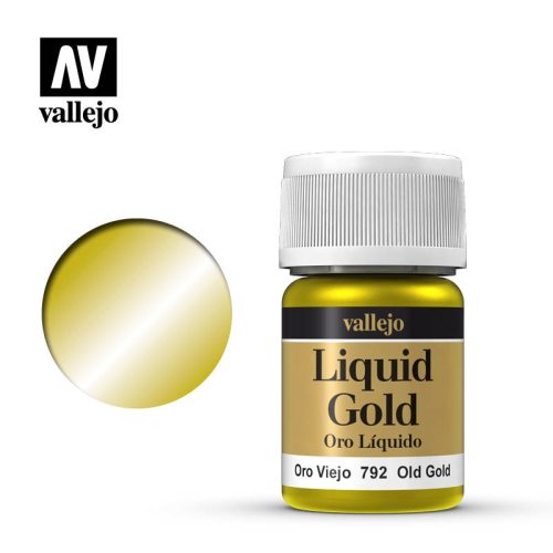 Vallejo - Liquid Gold - Old Gold (Alcohol Based)