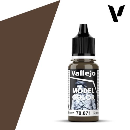 Vallejo - Model Color - Leather Brown 18ml
