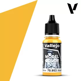 Vallejo - Model Color - Flat Yellow 18ml