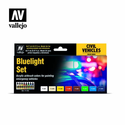 Vallejo - Model Air - Bluelight Set Paint set