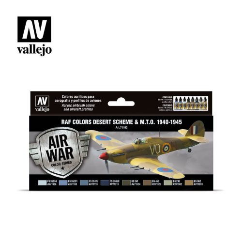 Vallejo - Model Air - WWII RAF Desert Paint set